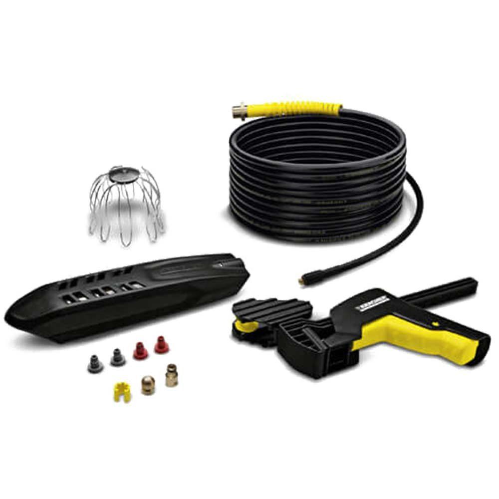 Karcher Gutter and Pipe / Drain Cleaning Accessory Kit for K Pressure Washers 20m - Image 1
