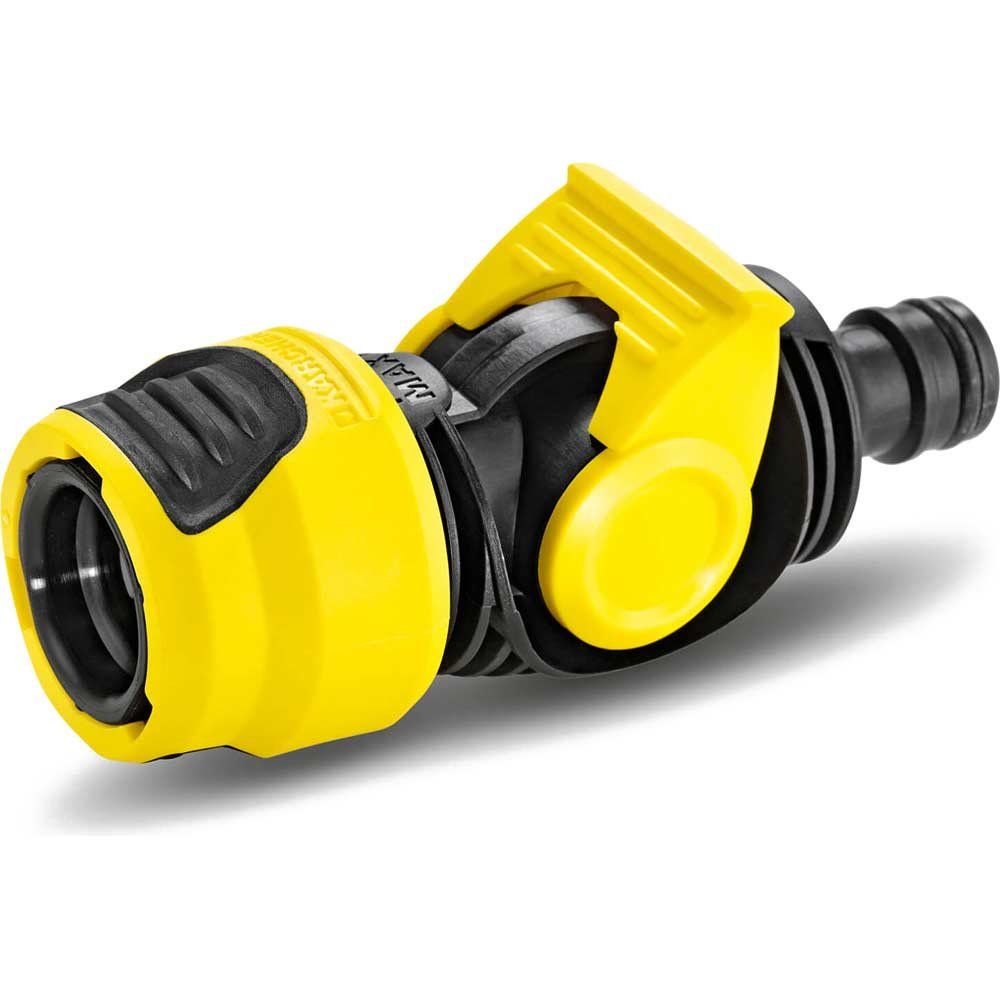 Karcher Inline Control Valve Connector for Garden Hose Pipes 1/2" / 12.5mm Pack of 1 - Image 1