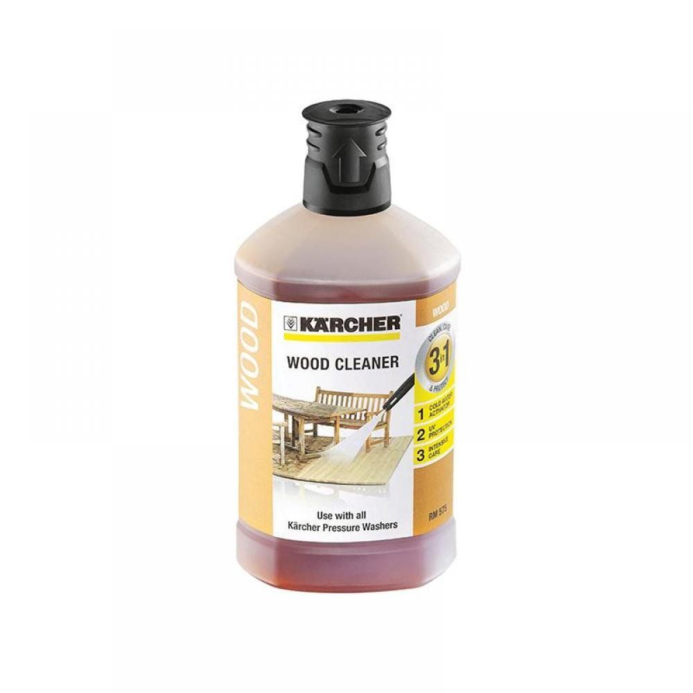 Karcher 6.295-757.0 Wood Cleaner 3-In-1 Plug & Clean (1 Litre) - Image 1