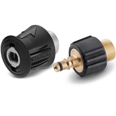 Karcher Quick Connect Adaptor for Older Screw Type HD and XPERT Pressure Washers (Not Easy!Lock)