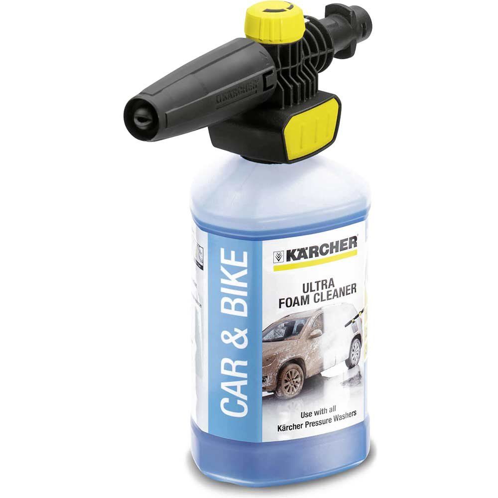 Karcher Plug n Clean Foam Nozzle with Ultra Foam Cleaner for K Pressure Washers 1l - Image 1