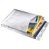 Tyvek Pocket Gusset Envelope 406x305mm Peel and Seal 50mm Gusset 55gsm White (Pack 100) - 11846