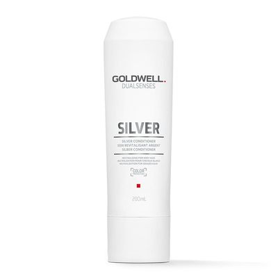 Goldwell Dualsenses Silver Conditioner 200ml in Clear