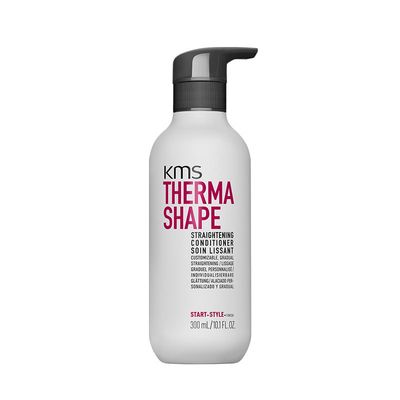 KMS ThermaShape Straightening Conditioner 300ml in Light Grey