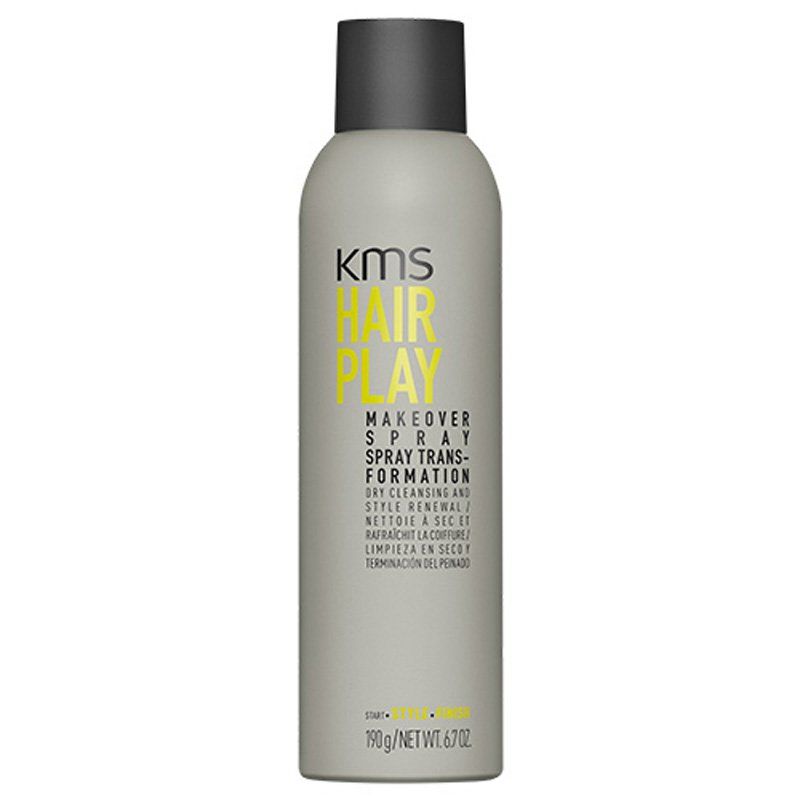 KMS HairPlay Makeover Spray 250ml in Dark Grey - Image 1
