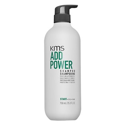 KMS AddPower Shampoo 750ml in Light Grey