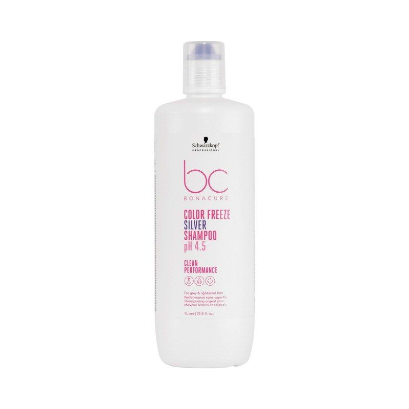 Schwarzkopf Bc Bonacure Color Freeze Silver Shampoo in Clear - Image 1