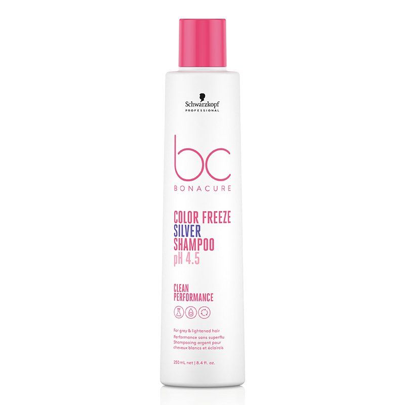 Schwarzkopf BC Clean Color Freeze Silver Shampoo 250ml in Clear - Image 1
