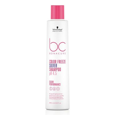 Schwarzkopf BC Clean Color Freeze Silver Shampoo 250ml in Clear