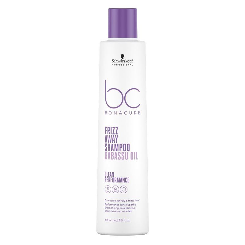 Schwarzkopf BC Clean Frizz Away Shampoo 250ml - Image 1