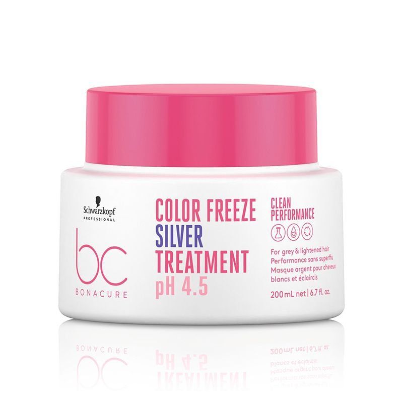 Schwarzkopf BC Clean Color Freeze Silver Treatment 200ml - Image 1