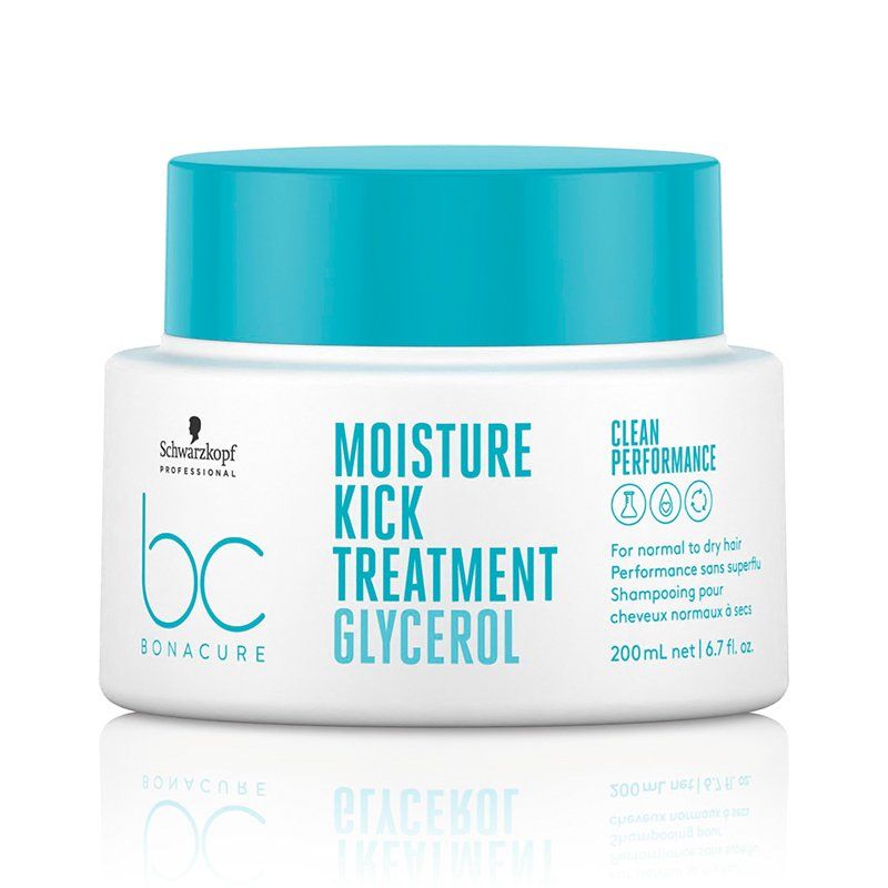 Schwarzkopf BC Clean Moisture Kick Treatment 200ml in Clear - Image 1