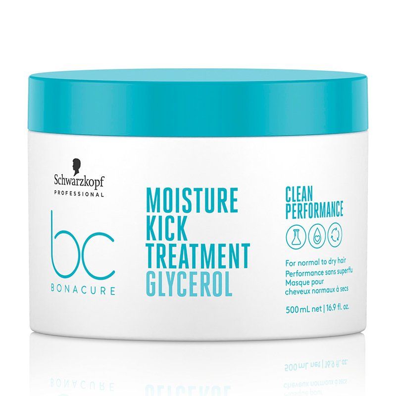 Schwarzkopf BC Clean Moisture Kick Treatment 500ml in Clear - Image 1