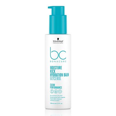 Schwarzkopf BC Clean Moisture Kick Hydration Balm 150ml in Clear