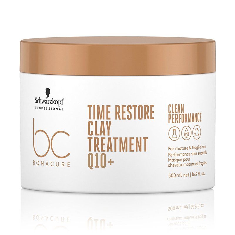 Schwarzkopf BC Clean Time Restore Clay Treatment 500ml in Clear - Image 1