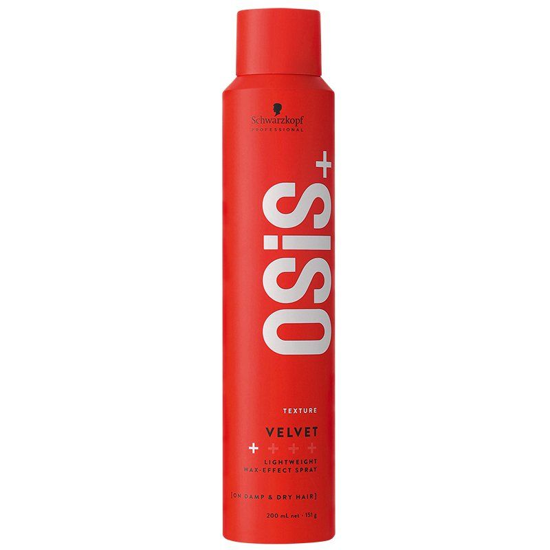 Schwarzkopf OSiS+ Velvet Lightweight Wax-effect Spray 200ml in Clear - Image 1