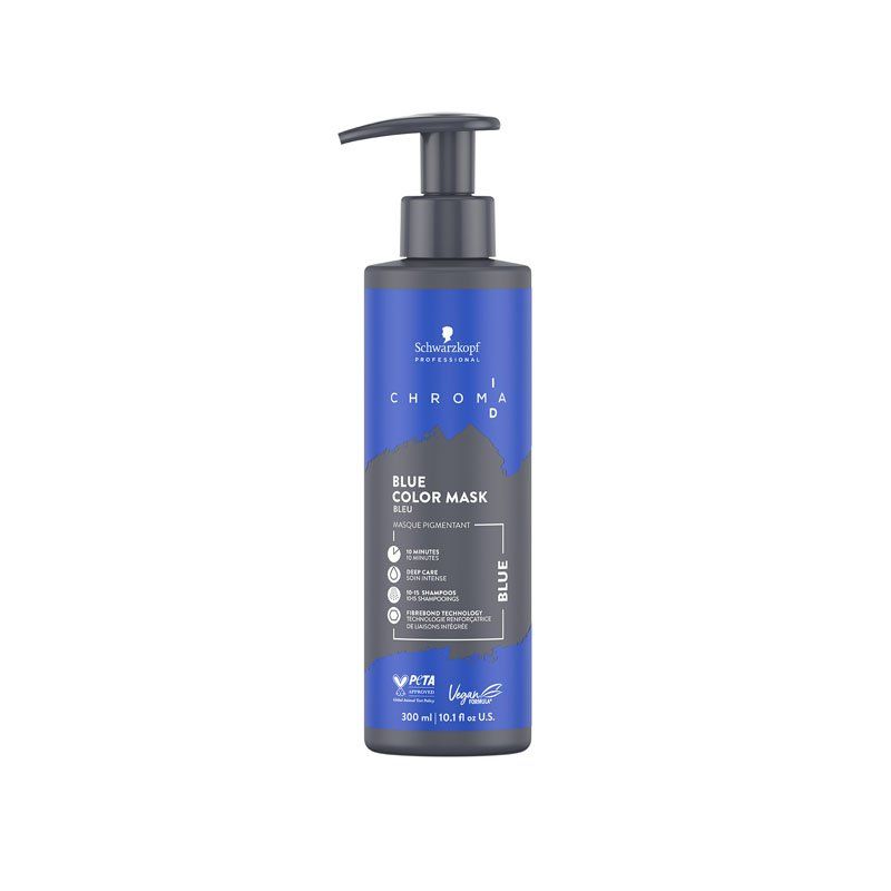 Schwarzkopf Chroma ID Colour Mask 300ml-Blue - Image 1