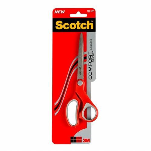 Scotch 1427 stationery/craft scissors Universal Straight cut Grey, Red - Image 1