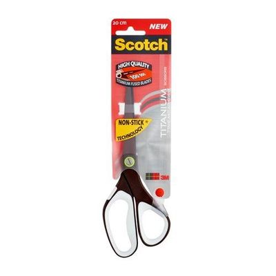 Scotch 1468TMX stationery/craft scissors Universal Straight cut Black.