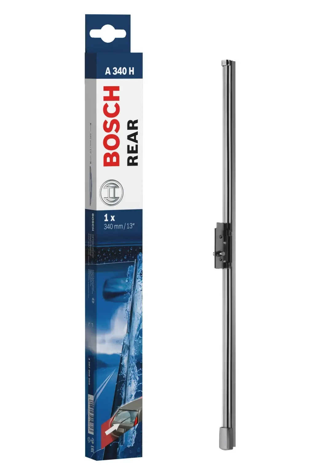 A340H (Bosch) Rear Flat > 340Mm | 3397 008 004 | Euro Car Parts - Image 1