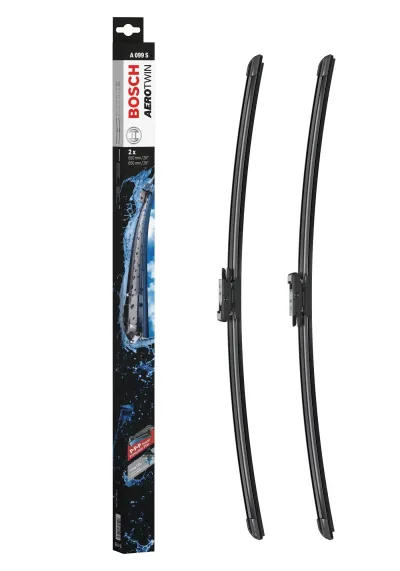 A099S (Bosch) Flat Blade Set > 650/650Mm | 3397 007 099 | Euro Car Parts