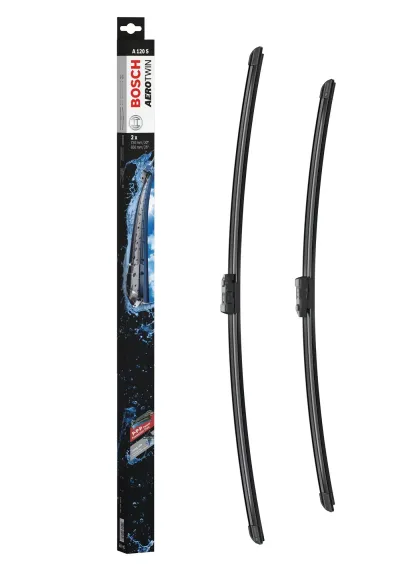 A120S (Bosch) Flat Blade Set > 650/750Mm | 3397 007 120 | Euro Car Parts