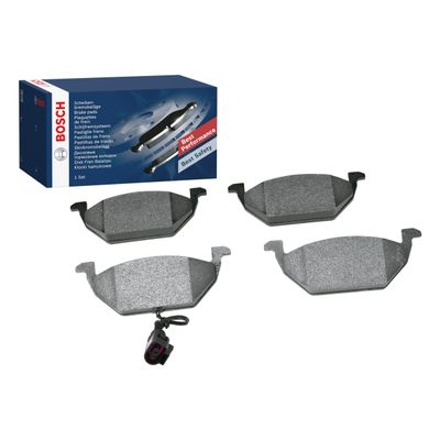 Bosch Front Brake Pads Golf4 With Wear Indicator | 0986 494 019 | Euro Car Parts - Thumbnail 2