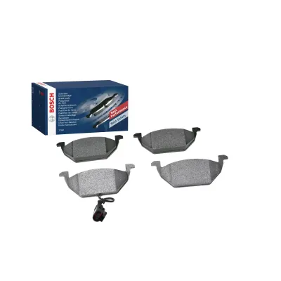 Bosch Front Brake Pads Golf4 With Wear Indicator | 0986 494 019 | Euro Car Parts