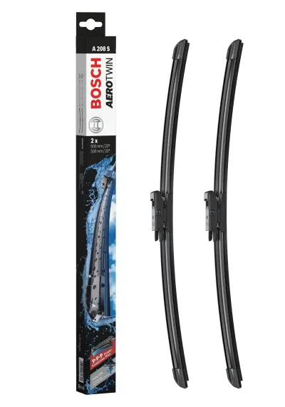 A208S (Bosch) Flat Blade Set > 500/500Mm | 3397 009 023 | Euro Car Parts