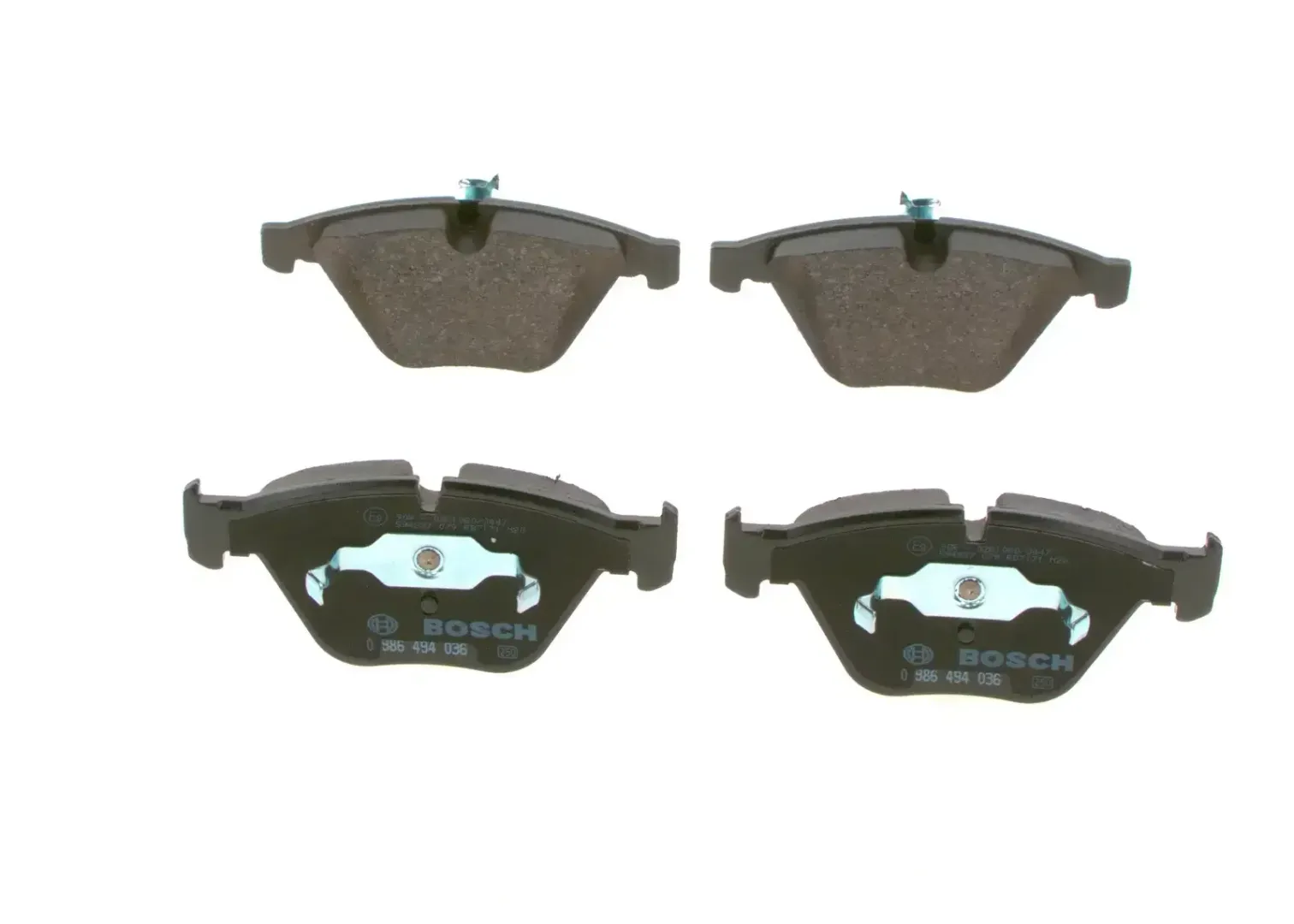 Bosch E60/65 Front Brake Pads E60 > 530D E65> All Models | 0986 494 036 | Euro Car Parts - Image 1