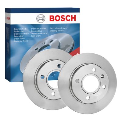 Bosch Front Brake Disc Ford Fiesta Puma | 0986 478 502 | Euro Car Parts - Thumbnail 2