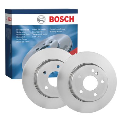 Bosch Rear Brake Disc(Solid) 202 208 209 210 124 E320 Est.210 E280/320/42 | 0986 478 626 | Euro Car Parts - Thumbnail 2