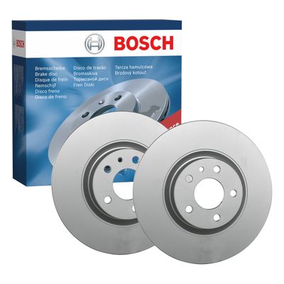 Bosch Front Brake Disc Fiat Tipo (15-) 284Mm (V) *1 Locating Hole* | 0986 478 521 | Euro Car Parts - Thumbnail 2