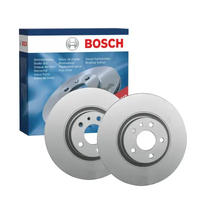 Bosch Front Brake Disc Fiat Tipo (15-) 284Mm (V) *1 Locating Hole* | 0986 478 521 | Euro Car Parts