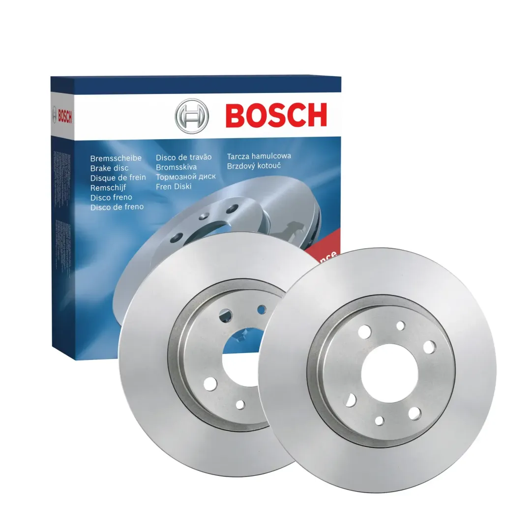 Bosch Front Brake Disc Fiat 500 (10-) 257Mm (S) | 0986 478 343 | Euro Car Parts - Image 1