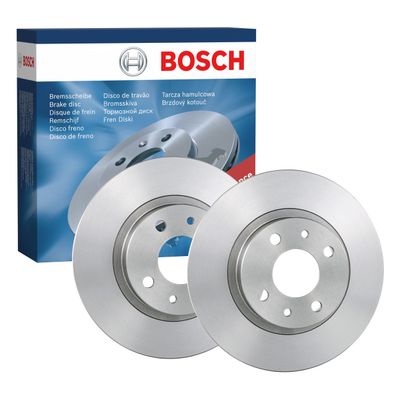 Bosch Front Brake Disc Fiat 500 (10-) 257Mm (S) | 0986 478 343 | Euro Car Parts - Thumbnail 2