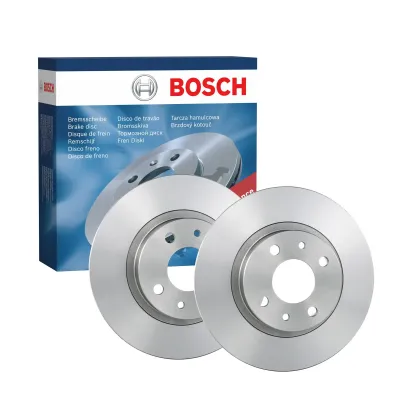 Bosch Front Brake Disc Fiat 500 (10-) 257Mm (S) | 0986 478 343 | Euro Car Parts