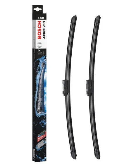 A052S (Bosch) Flat Blade Set > 530/530Mm | 3397 009 052 | Euro Car Parts