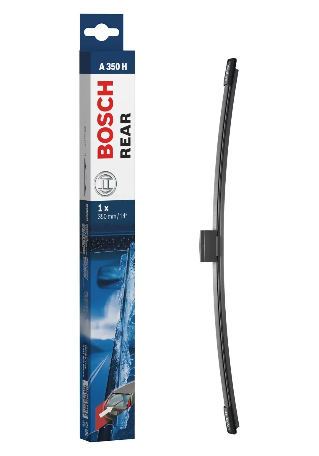 A350H (Bosch) Rear Flat > 350Mm | 3397 008 054 | Euro Car Parts - Image 1