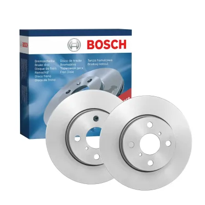 Bosch Front Brake Disc 258Mm Toyota | 0986 479 363 | Euro Car Parts