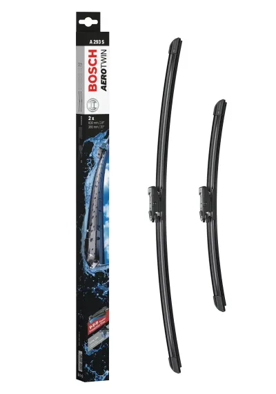 A293S (Bosch) Flat Blade Set > 380/600Mm | 3397 007 293 | Euro Car Parts