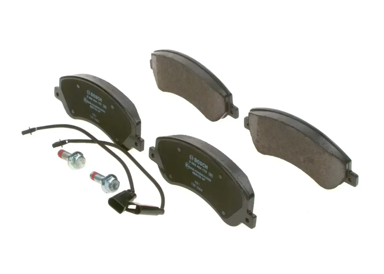 Bosch Front Brake Pads Ford Transit (06-) *rwd* | 0986 494 170 | Euro Car Parts - Image 1