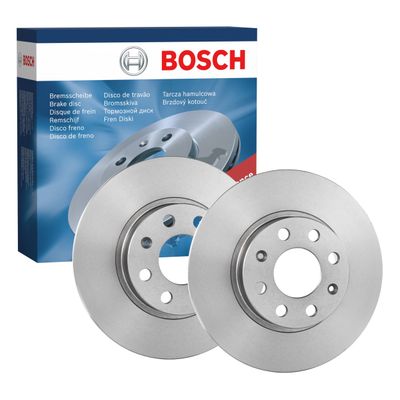 Bosch Front Brake Disc Solid 257Mm F | 0986 479 402 | Euro Car Parts - Thumbnail 2