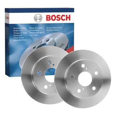 Bosch Rear Brake Discs Toyota Auris (Japanese Built) 259Mm | 0986 479 418 | Euro Car Parts - Thumbnail 2