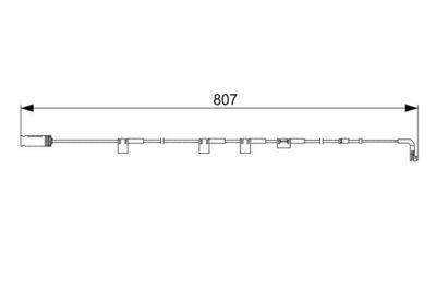 Bosch Front Wear Sensor Mini R56 06- | 1987 473 058 | Euro Car Parts - Thumbnail 2