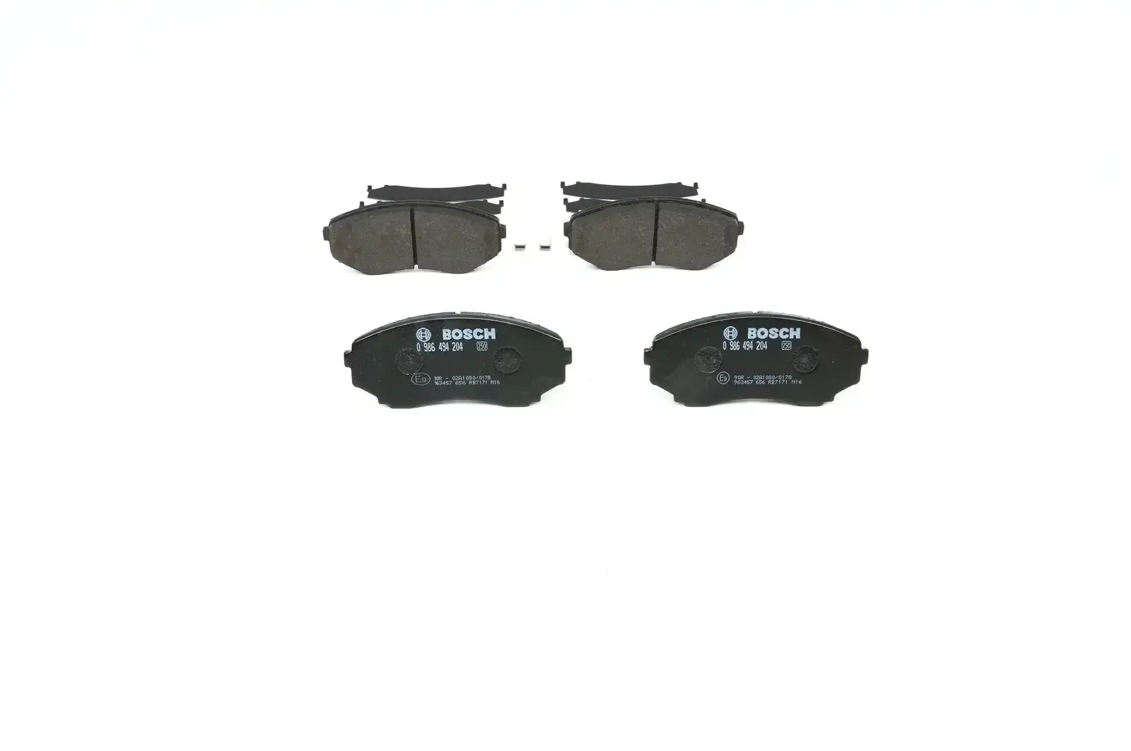 Bosch Front Brake Pad Set | 0986 494 204 | Euro Car Parts - Image 1