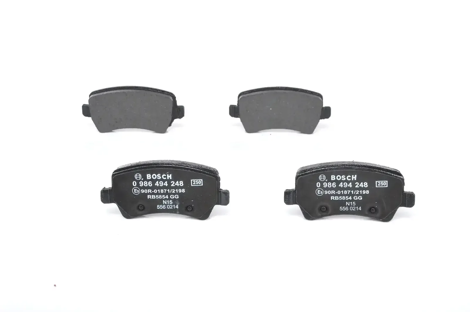Bosch Rear Brake Pads Ford S-Max (06-) *with Epb* | 0986 494 248 | Euro Car Parts - Image 1