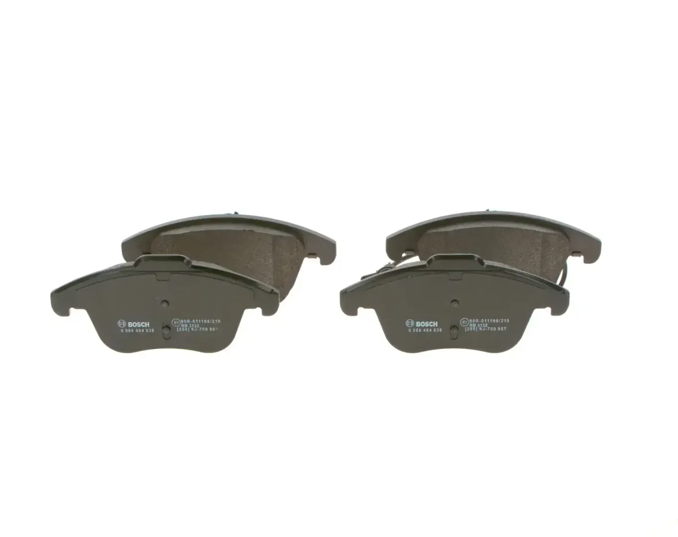 Bosch Front Brake Pads Audi A4 / A5 (07-) *314Mm Discs* | 0986 494 538 | Euro Car Parts - Image 1