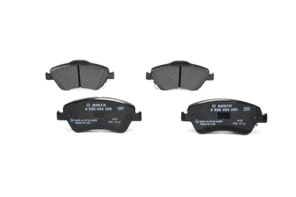 Bosch Front Brake Pads Toyota Auris | 0986 494 260 | Euro Car Parts