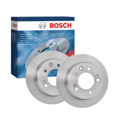 Bosch Rear Brake Discs Hyundai I30 (10/07 -) | 0986 479 508 | Euro Car Parts